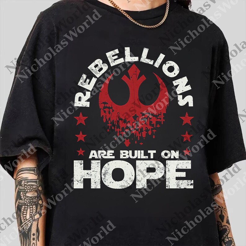 Rebellions Are Built on Hope Png, Vintage Distressed Png, Retro