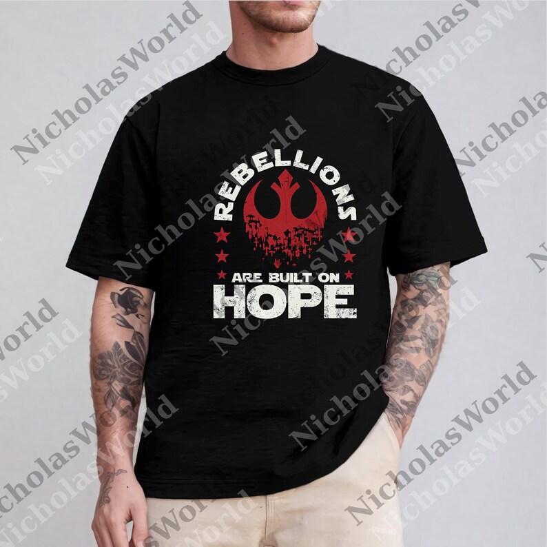 Rebellions Are Built on Hope Png, Vintage Distressed Png, Retro