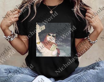 Rich Cats png, Cat Meme png, Cat With Money Digital, Gen Z Joke png, Stupid Brainrot Gift, Funny Kitty png, Cool Cat png