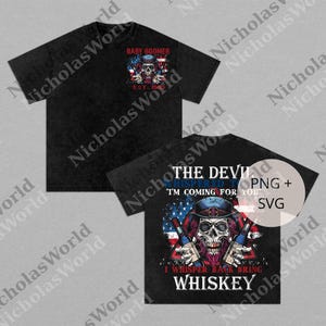 Custom Year Baby Boomer Generation Digital, The Devil Whispered To Me png, Baby Boomer png, Custom Year Of Birth png
