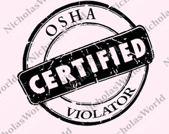 OSHA Certified Violator 2 Sided png, American Flag, Funny Work Hoodie At The Gym, Funny Gym png Construction