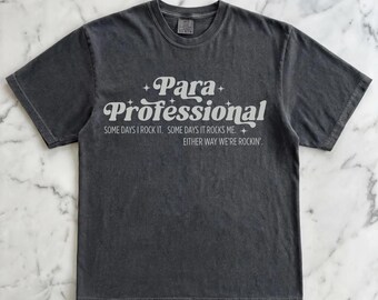 Para Professional PNG, Teacher Sublimation Design, Educator Digital Download
