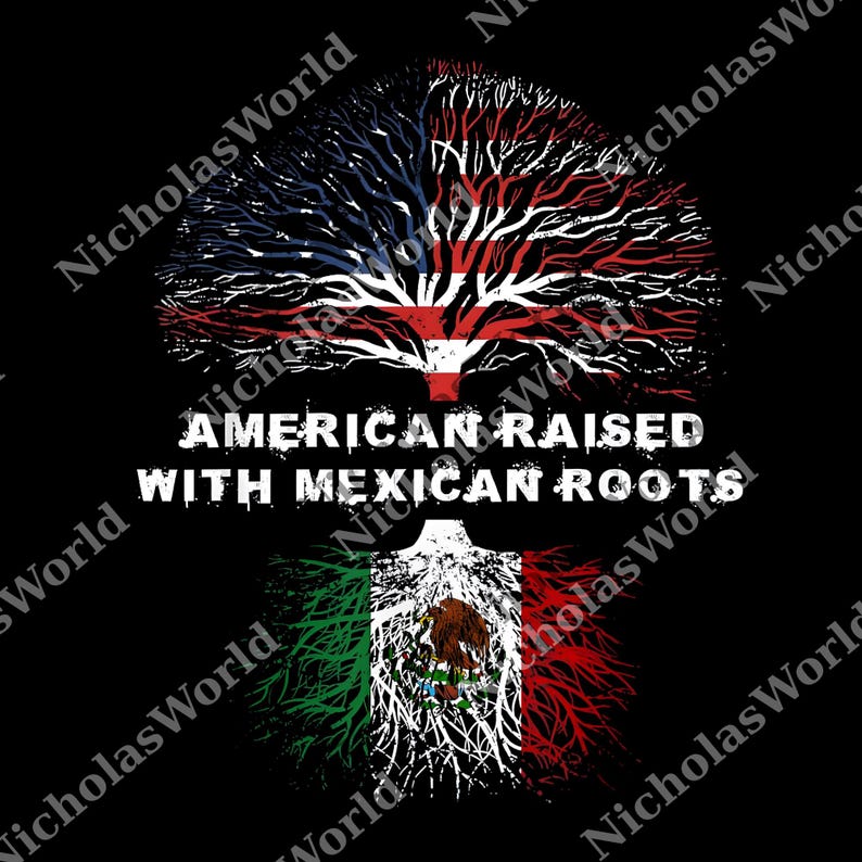 American Born With Mexican Roots Png, American Mexican Roots Png, USA ...