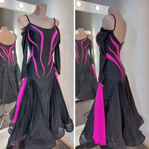 Ballroom dance dress for women. American Smooth dress. Ballroom dress. Dance costume