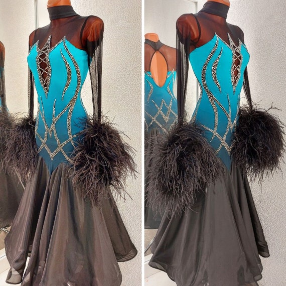 chinese dress ladies Girl Kids Children Sleeveless Dance Dress Latin Salsa Tango Tassel  Dancewear  DANCEYM