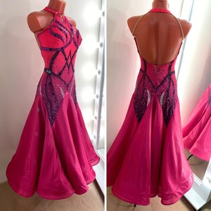 Ballroom dance dress for women. American Smooth dress. Ballroom dress. Dance costume