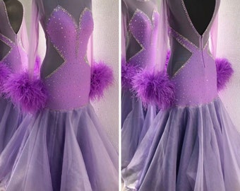 Ballroom dance dress for women. American Smooth dress. Ballroom dress. Dance costume