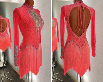 Abito da ballo latino. Abito da ballo latino. Abito da salsa. Abiti da ballo da sala. Costume da ballo