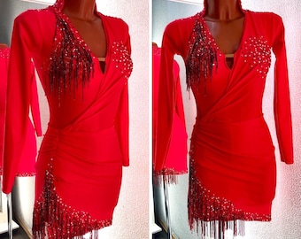 Abito da ballo latino. Abito da ballo latino. Abito da salsa. Abiti da ballo da sala. Costume da ballo