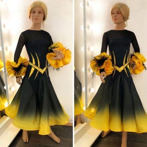 Ballroom dance dress for women. American Smooth dress. Ballroom dress. Dance costume