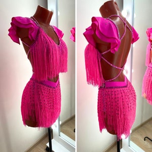 Latin ballroom dress. Rhythm dress. Competition dress. Latin dance dress. Ballroom dress.