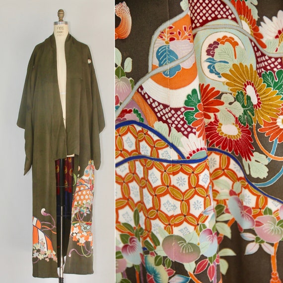 Sylvan | 1930s kimono | silk robe | vintage kimono