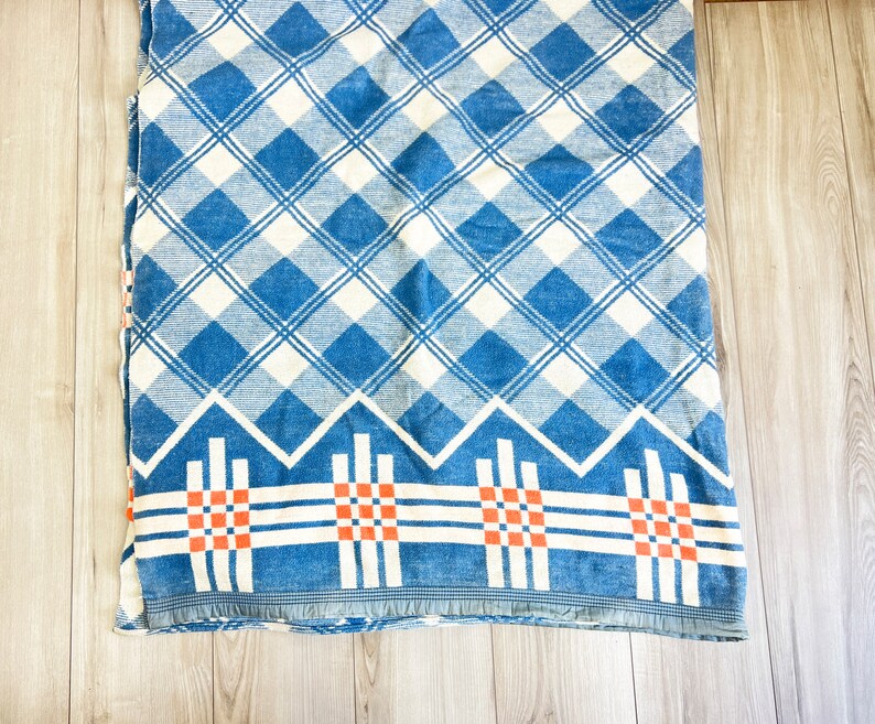 Vintage Reversible Camp Blanket | 1920s-1930s