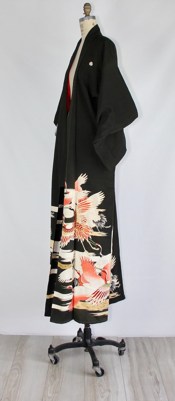 1940s silk kimono | vintage silk robe | tomesode … - image 3