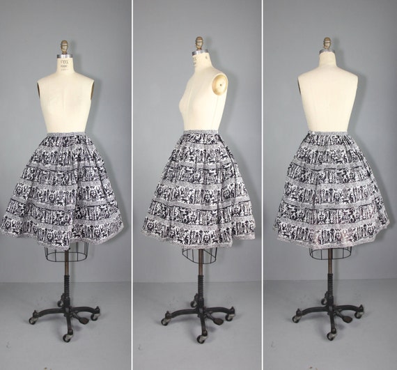 1950s / vintage skirt / nelly de grab / TULUM nove