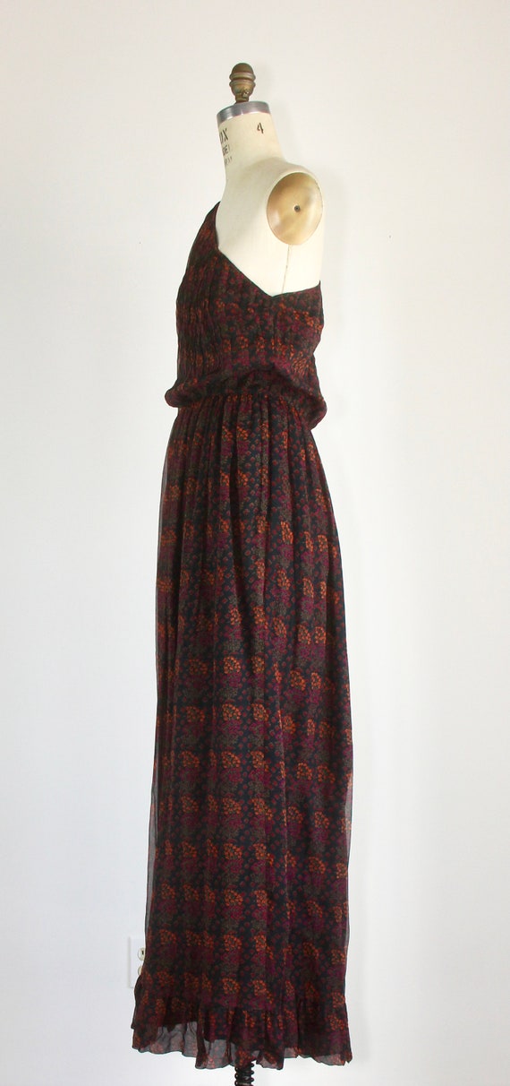 Treacy Lowe | 1970s India silk dress | Deadstock … - image 3