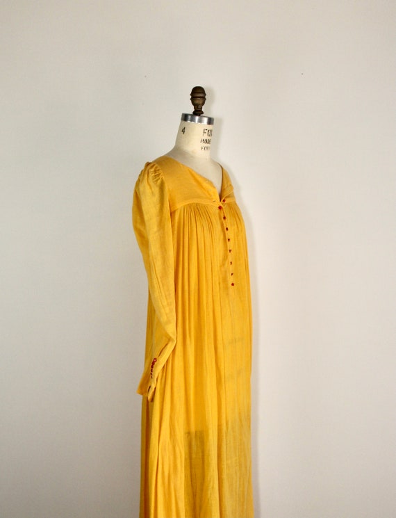 Biba | 1970s designer vintage dress | Indian | co… - image 4