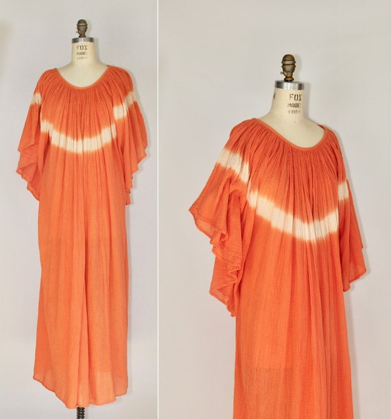 Amerikan Climax | india gauze dress | 1970s | bohe