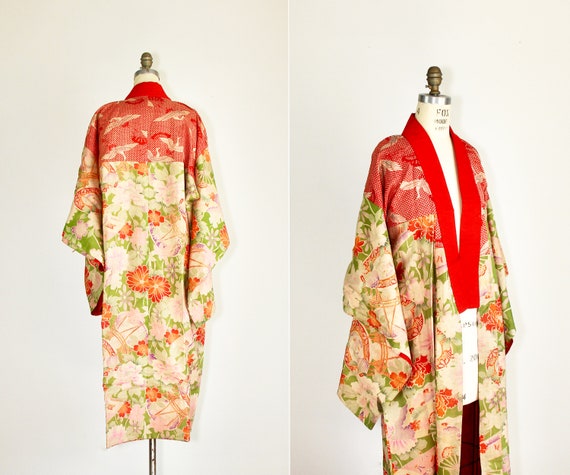 1940s kimono | Japan | vintage robe | cotton and … - image 1