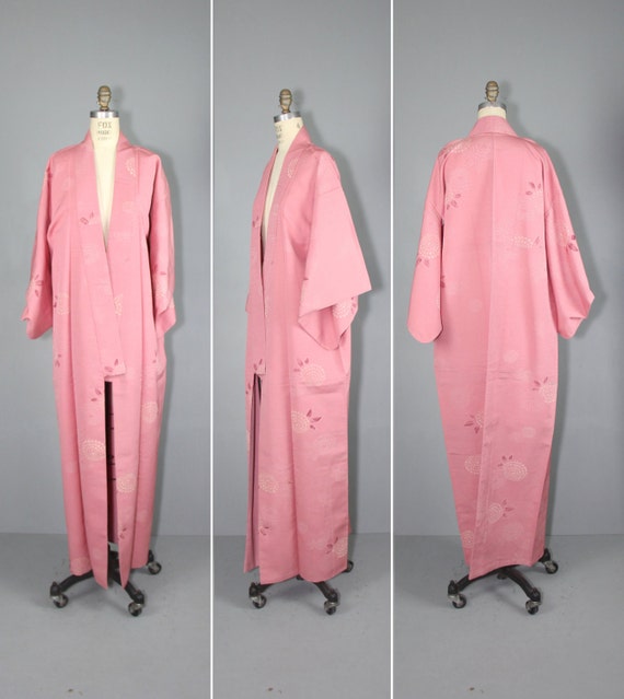 vintage kimono / silk robe / dressing gown / MORNI