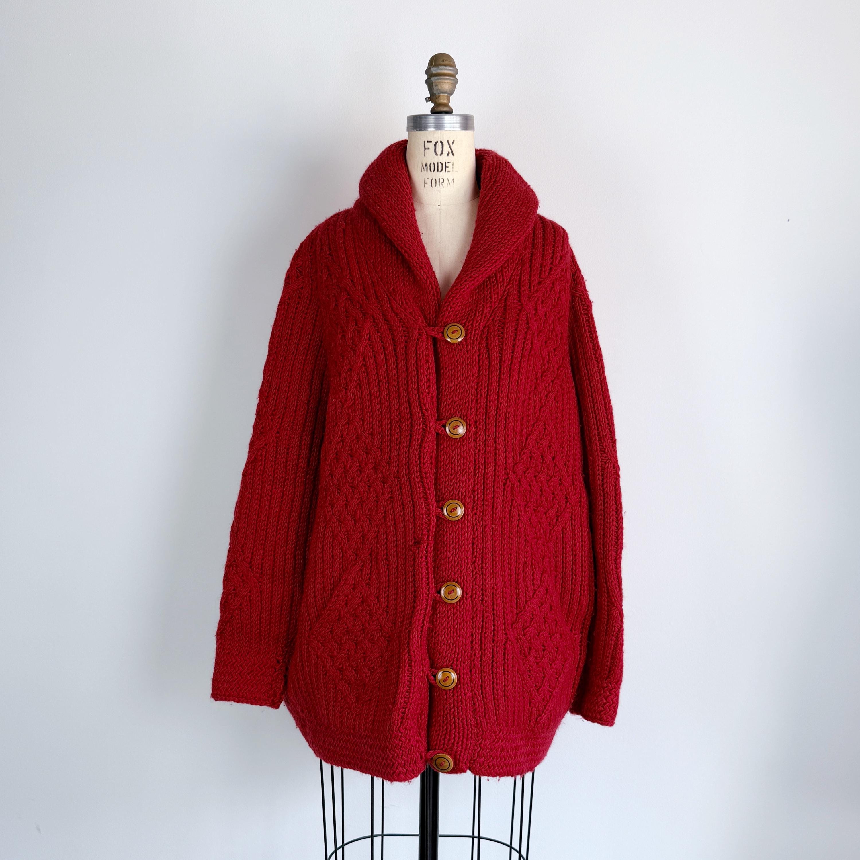 ニット・セーター SUARE Wool Cowichan Knit Red SBDAWLKZ510RD MUSINSA | SUARE Wool Cowichan Knit Red