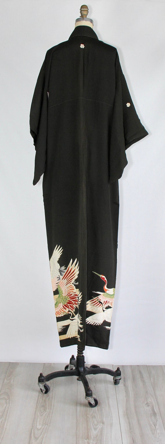 1940s silk kimono | vintage silk robe | tomesode … - image 4