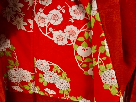 Japanese kimono | vintage haori | silk kimono | f… - image 2