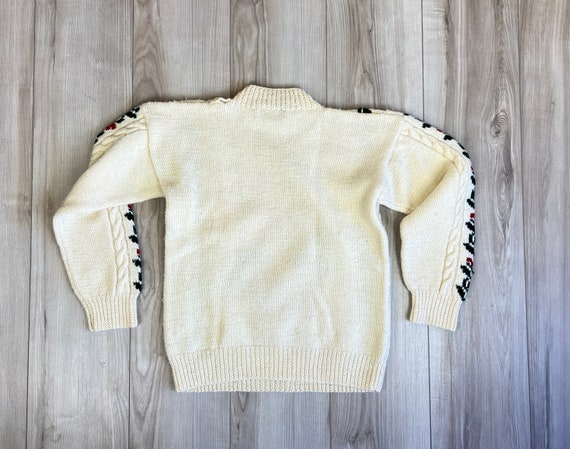 Vintage wool sweater | holiday sweater | Santa Cl… - image 3