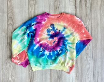 Disney Tie-Dye Sweatshirt | vintage | pullover | Mickey Mouse