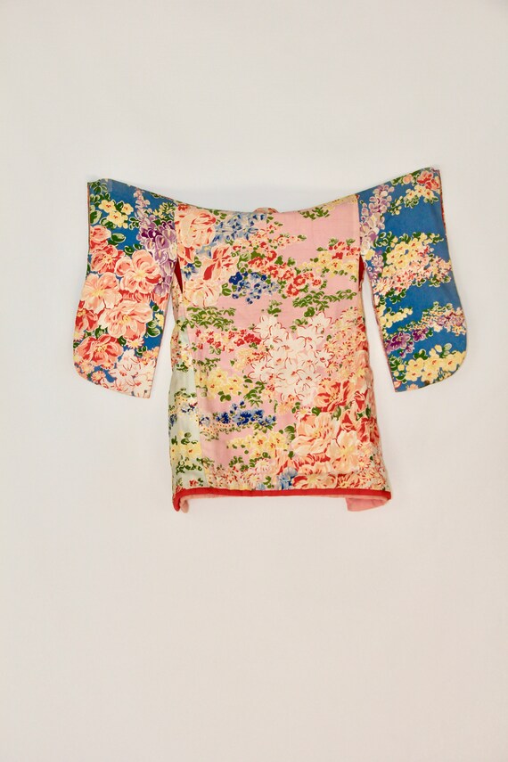 Antique kimono | silk robe | child's dressing gow… - image 3