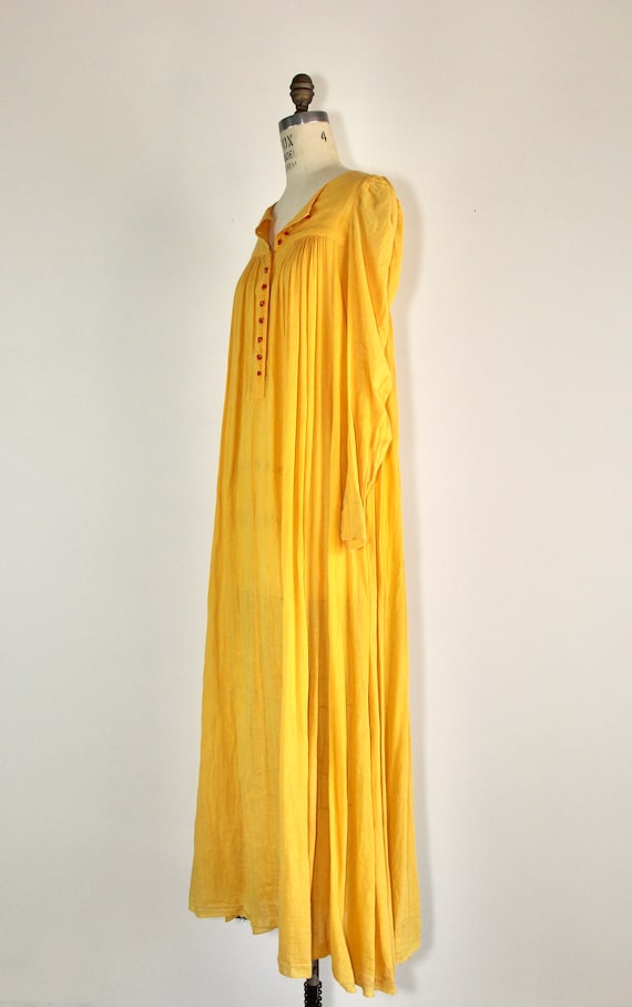 Biba | 1970s designer vintage dress | Indian | co… - image 2