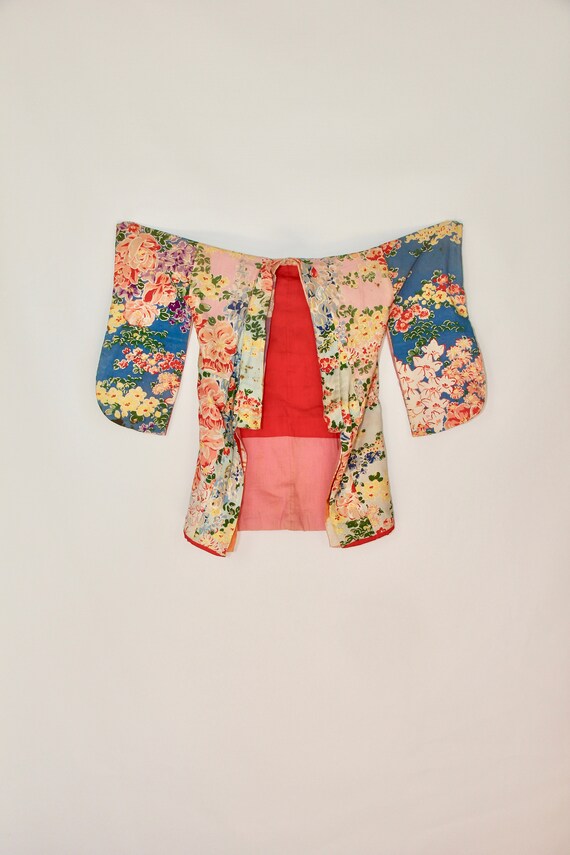 Antique kimono | silk robe | child's dressing gow… - image 2