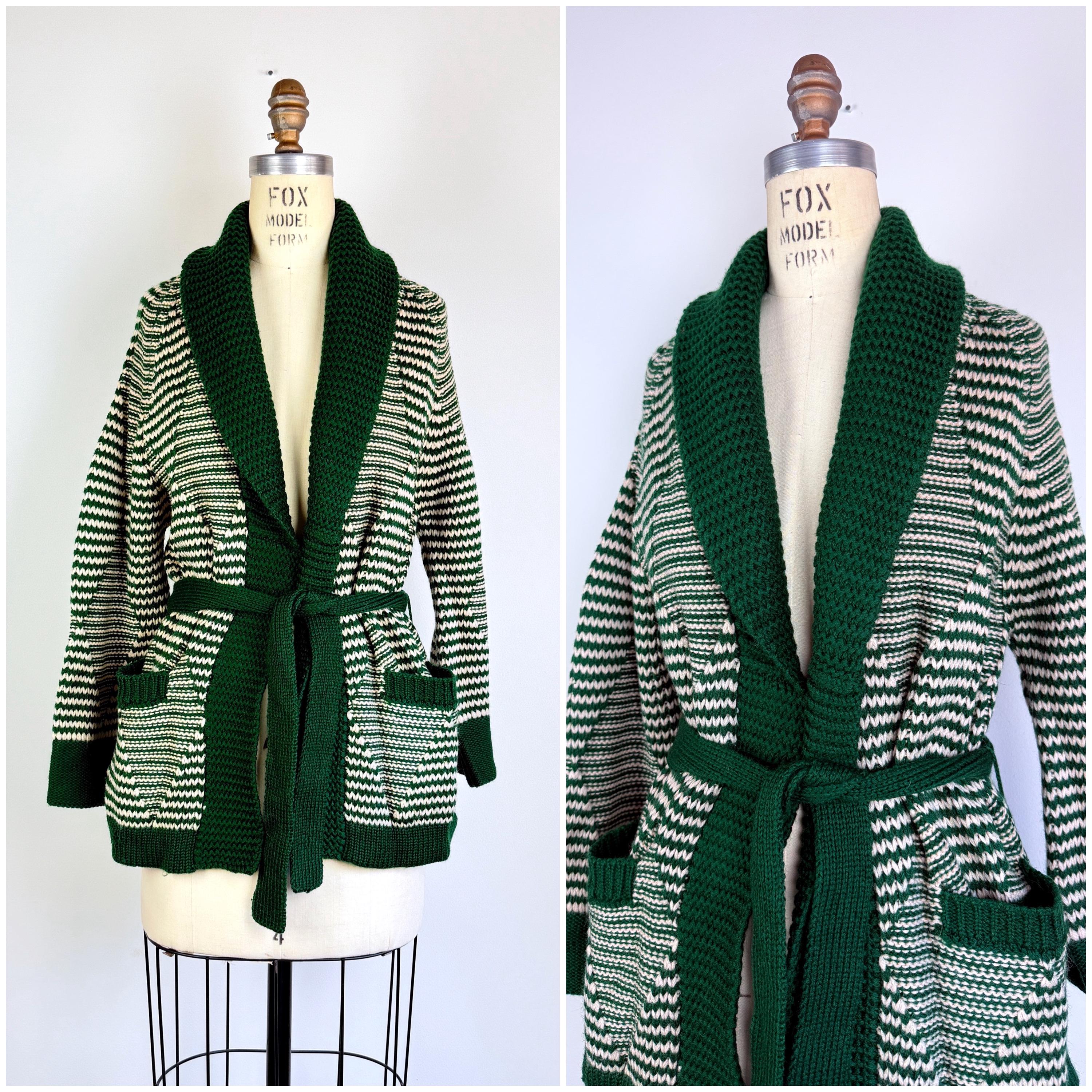 60 70's Cardigan - Etsy