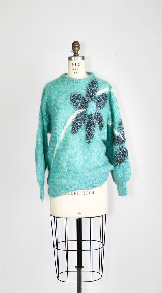 Susie Lee | vintage mohair sweater | 1980s | cott… - image 4