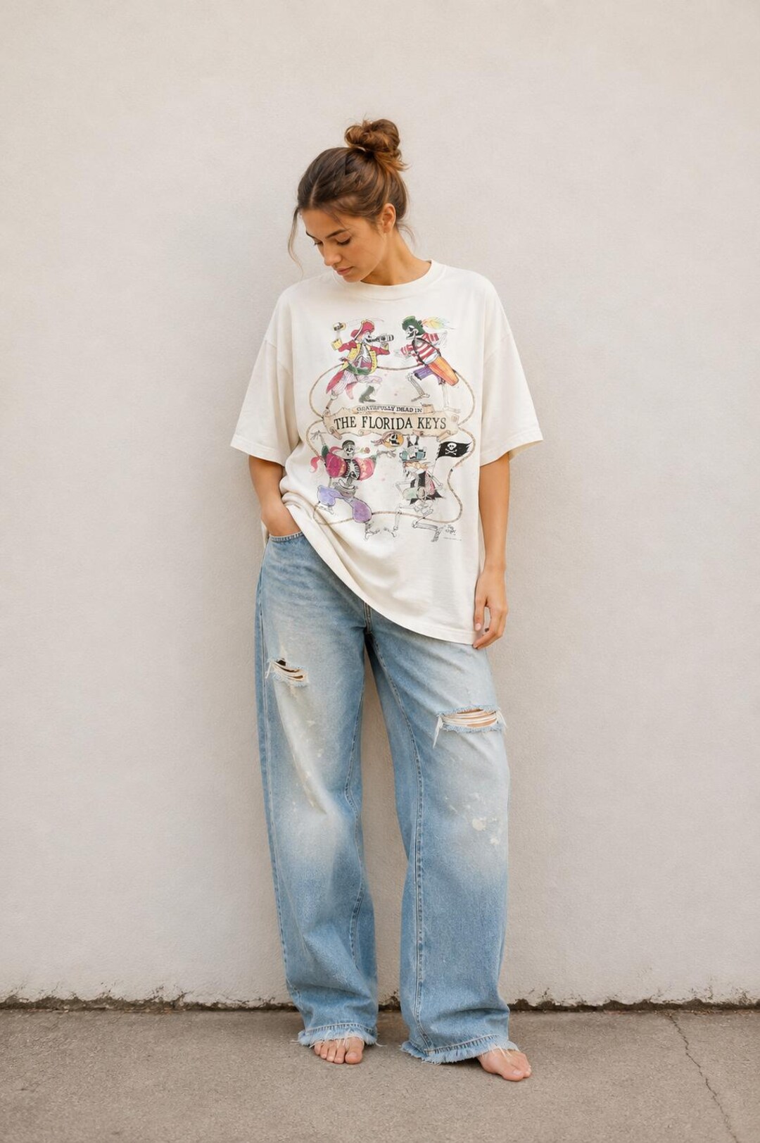 The Grateful Dead | Vintage T-shirt | Florida Keys | 1995 | Jerry