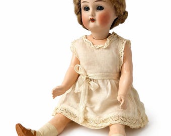 Antique Simon & Halbig K*R W. German Bisque Doll 55 (circa 1900