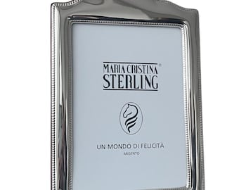 7x5インチ ハンドメイド 925 スターリングシルバー フォトフレーム