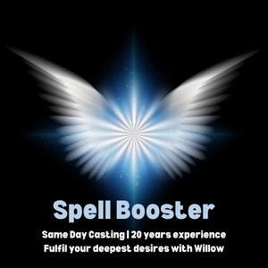 Spell Booster | Boost the potency of ANY spell or curse | Same Day Casting | Very Powerful