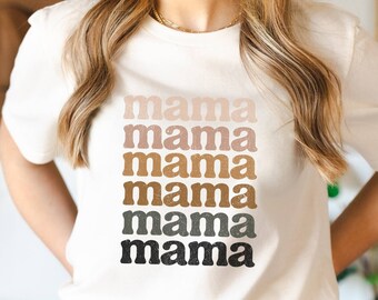 PNG Mama distressed, Neutral retro, boho, Sublimation Designs, PNG Transparent, digital download, mother's day, mom gift, mothers day gift
