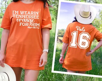 PNG WHITE I'm Wearing, wearin' Tennessee Orange, Country Music, Megan Moroney song, sublimation, digital download, Nashville, cowgirl