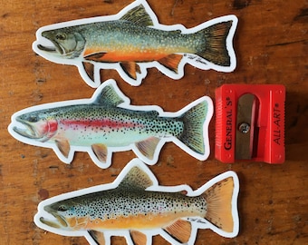 Very Small 3 Trout Combo Pack - (3")