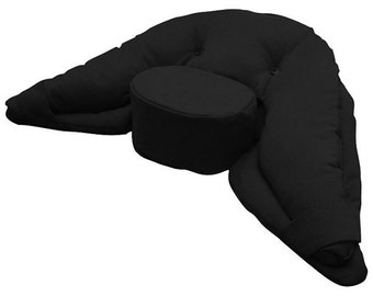 Ergonomic Yoga Cushion Black - Large Size