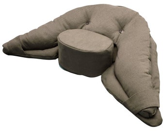 Tan Buddha Meditation Cushion  - Regular Size by Moonleap Meditation Supplies