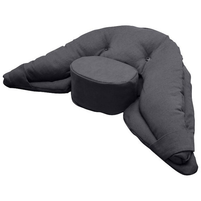 Meditation Zafu Cushion Grey Large Size by Moonleap Etsy