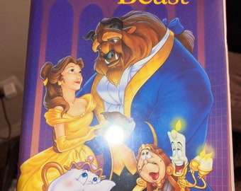 Disney originele beauty and the beast vhs diamanteditie