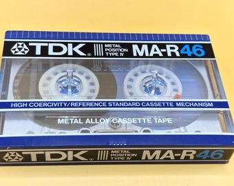 TDK MA-R 46 Japan Blank Audio Cassette Tape (Sealed) NEW