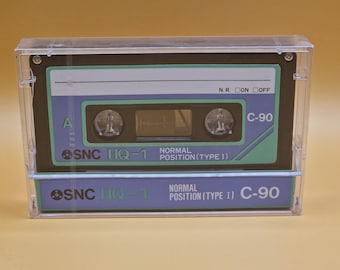 SNC HQ-1 C-90 Blank Audio Cassette Tape NEW