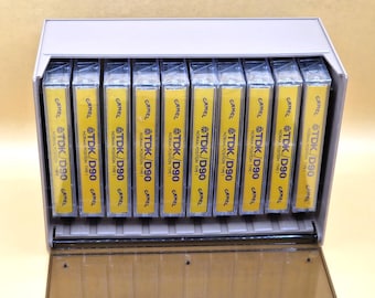 TDK D 90 CAMEL 10PACK Blank Audio Cassette Tape (Sealed) NOS! New