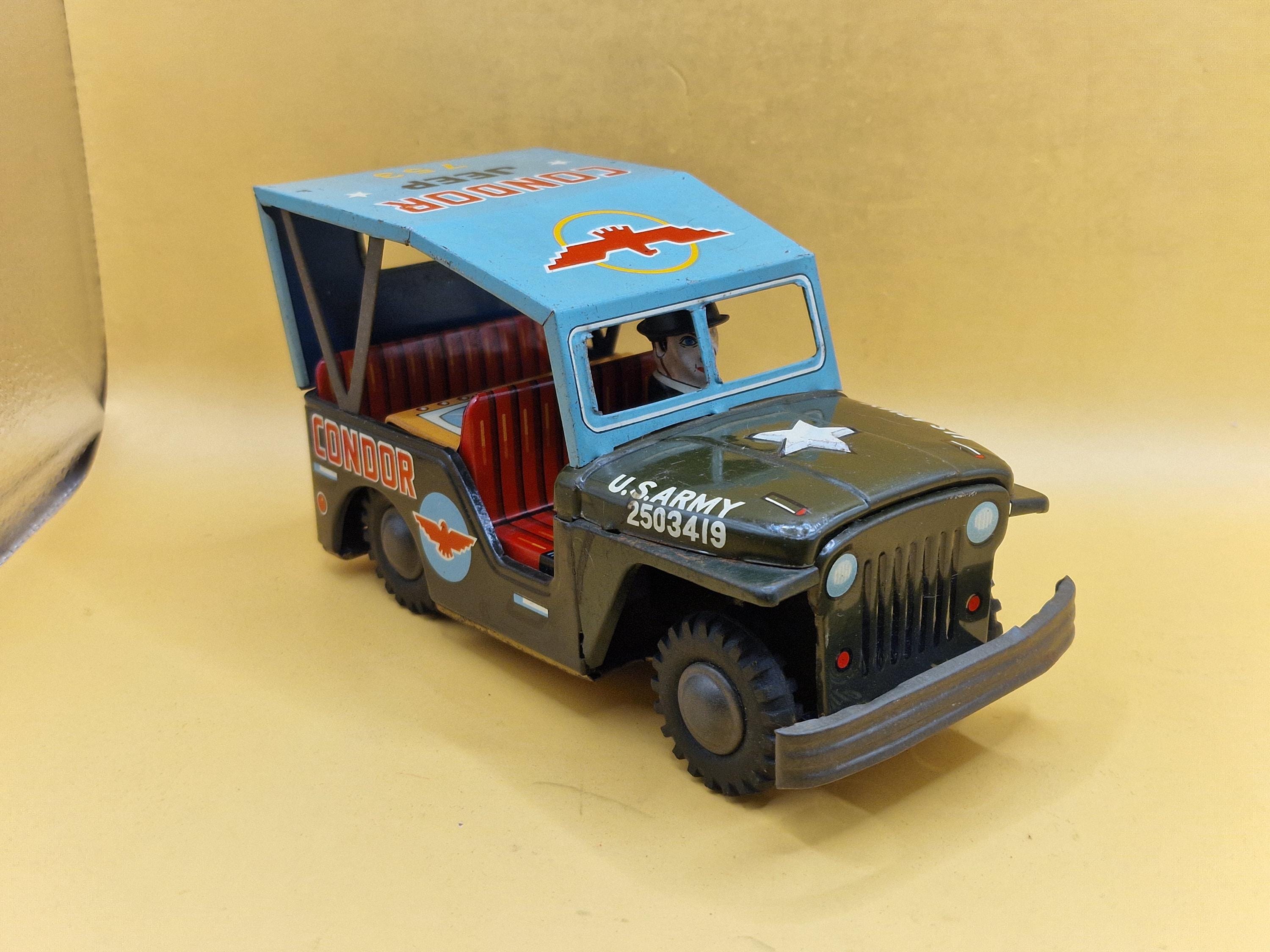 Japan tin toy jeep - Etsy 日本