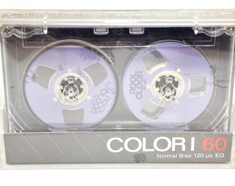 REEL CLEER COLOR I 60er Tonband Rohling (versiegelt) NEU